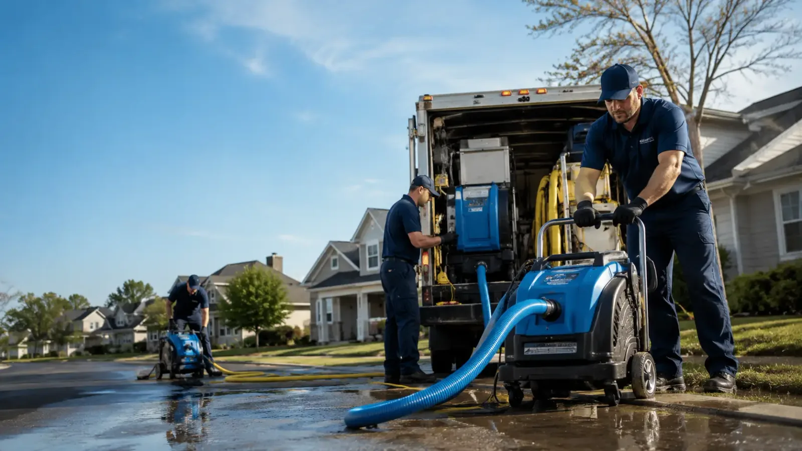 Flood Damage Cleanup in Michigan Center, MI